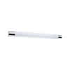 WallCeiling Orgon IP44 Steckdose LED 10,5W 700mm Chrom/Weiß 230V Mtl/Acryl