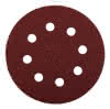 Schleifscheiben Klett gel. Ø125 mm K80 (5 Stück) kwb DIY