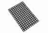 Gummimatte Ringloch 40x60cm schwarz, 22mm