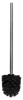 WC-Bürste Ersatz mit Stiel schwarz 45cm 