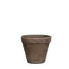 Tontopf Stan grau D13,5xH11,5cm 
