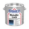 Südwest Metallic-Lack hellgrau 0013 750 ml, mit Hammerschlag-Effekt