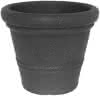 Topf Milano anthrazit ca.40cm 