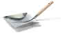 Kehrschaufel Scoop Metall 22,5x22cm mit Holzstiel