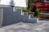 Granitpalisade Ligero elegant 10x25x150 cm, alls.geschn.4 Seiten gest.