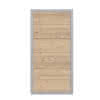 DESIGN WPC Alu sand 90x180cm 