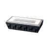 Bodeneinbauleuchte Solar Box IP67 LED 1x0,6W 200x100mm Eds/Klar Eds/Poly.