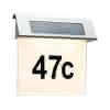Hausnummernleuchte Special Solar weiß IP44