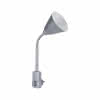 Steckerleuchte AS Junus E14 grau Flexarm