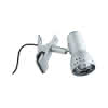 Klemmspot Gryps max.1x40W E14 eisen geb. ohne LM