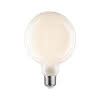 Leuchtmittel LED Fil G125 E27 7W opal 806lm 2700K dim