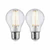 Leuchtmittel LED AGL Fil E27 7W klar 2er Pack 806lm 2700K