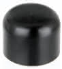 Pfostenkappe KU schwarz f. Pfosten Ø34mm 