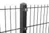 GW Pfosten Typ P Plättchenbefestigung f. DSM 1430 mm 60x40x2x2000 mm anthrazit