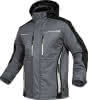 Winter-Softshelljacke gr/schw 485g L pongee+Membran+Fleece