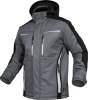 Winter-Softshelljacke gr/schw 485g XL pongee+Membran+Fleece