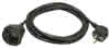 Verlängerung PVC-Kabel schwarz 5m 