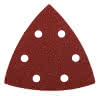 Schleifdreiecke Klett gel. 96 mm K80 (5 Stück) kwb DIY