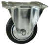 Bockrolle vz. Vollgummi RL Ø160x40 mm Platte 135x110mm, TK 195kg, lose mit EAN