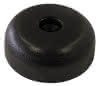 Schraubgleiter KU schwarz Ø60x20 mm (2 Stück)