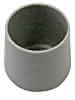Gleitkappen Kunststoff schwarz Ø22 mm (4 Stück)