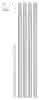 Fahnenmast Alu blank mit Zubehör 5750 mm Ø50 mm
