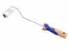 Beschichtungsroller 2K-Griff Nylon 10cm blau/weiß mit Bügel 42cm