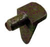 Bodenträger mit KU-Zapfen weiß Ø6 mm (60 Stück)