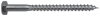 Sechskantholzschrauben verz. 10x80 mm DIN 571, Pack a 25 Stück