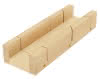 Gehrungs-Schneidlade Holz 300x65x37x18mm Buche