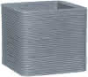Kubus Rille Quadrat 30cm beton 