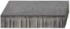 KANN Vios-RX40-Pflaster feingestrahlt 40x20x8 cm anthrazit