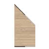 System WPC Zaun-Anschluss-Set sand 89x180cm