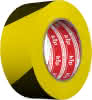 Gewebe-Warnband gelb/schwarz 48mm 33m 