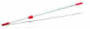 Verlängerungsstange Polo Alu 120-200cm Dreh&Fix,Stick-In Konus, rot