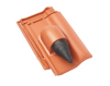 Braas Rubin 13 V Ton-Solardurchgang anthrazit