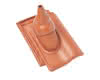Braas Rubin 11 V TON-Antennenziegel Kupferrot