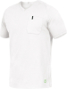 T-Shirt White 60%BW/40% Poly. 180g L 