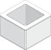 Jasto Schalungsstein Pfeiler 375 375x375x20 mm anthrazit