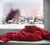Fensterfolie Static winter Winter Forest 20x150cm
