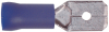 Flachstecker 6,3 mm blau (20 Stück) 1,0-2,6