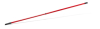 Verlängerungsstange Polo 170-300cm rot 