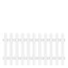 Zaun Longlife CARA XL weiß gerade 180x90cm