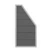 DESIGN WPC Alu Anschl. anth. 90x180/90cm 
