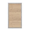 DESIGN WPC Alu Tor sand DIN RE 98x180cm