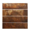 Zaun Set BOARD XL Corten-Stahl 180x180cm 