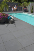 KANN Bodenplatte XERA Granitkeramik 60x60x2 cm anthrazit-melliert