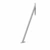 Sturmanker silber tief 55, hoch 117cm