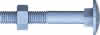 Schlossschr. mit Mu. vz. blau M6x40 mm RN M603 (200 Stück)