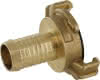 Schnell-Schlauchstück 19mm 3/4"" Messing 